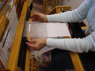 Weaving With Linen